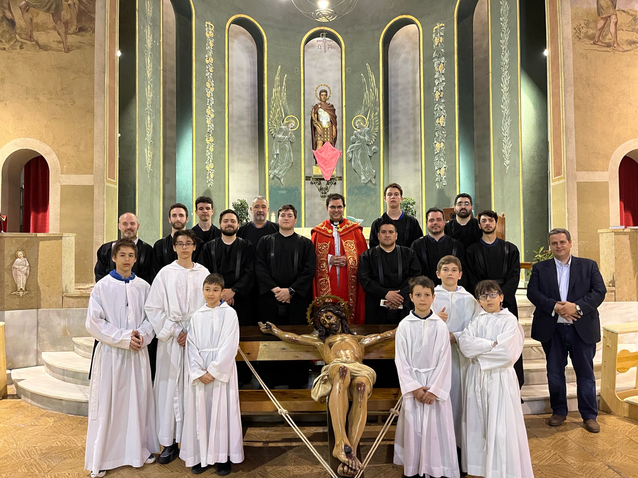 Via Crucis pels carrers de Sentmenat.